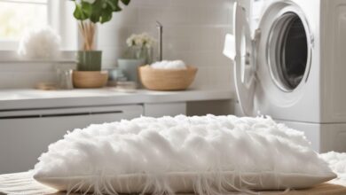 como lavar almohadas de plumas