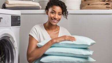 como lavar las almohadas