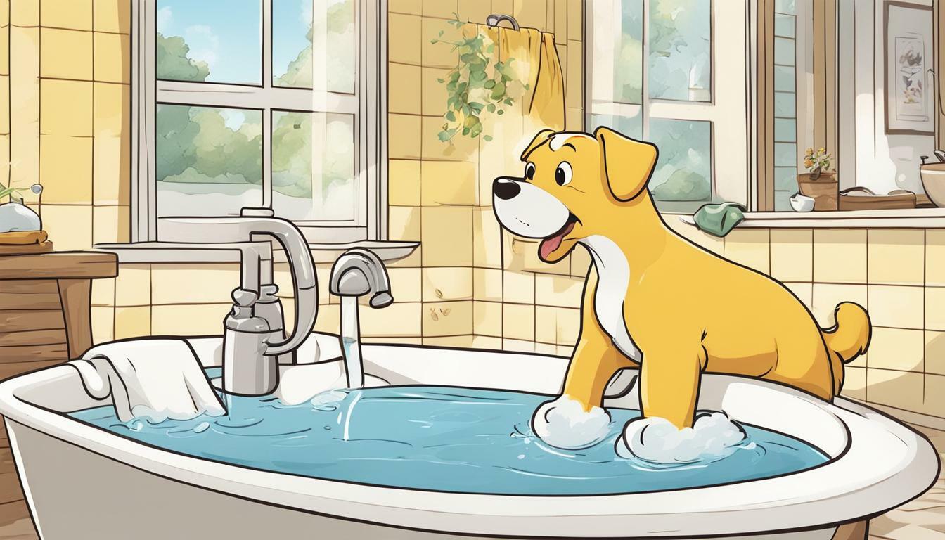 como lavar un perro