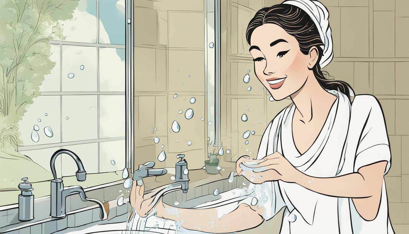 como lavar la cara