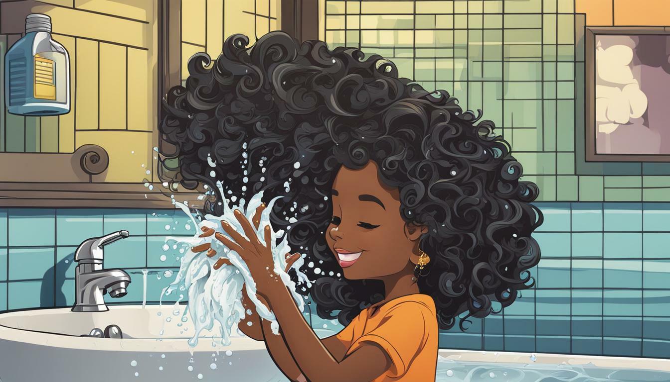 how to wash natural hair