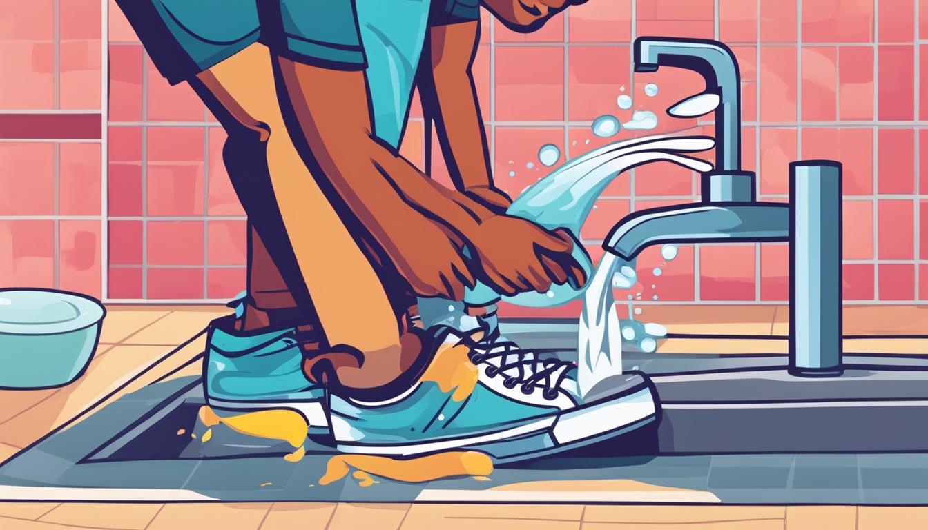 como lavar zapatillas a mano