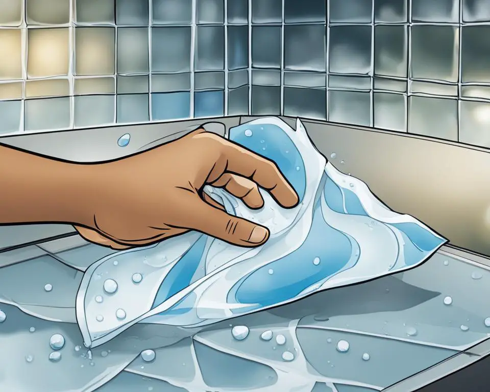 Cómo quitar manchas de gotas de agua en los vidrios