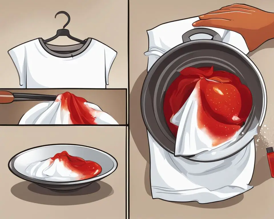 Cómo quitar manchas de tomate en ropa blanca