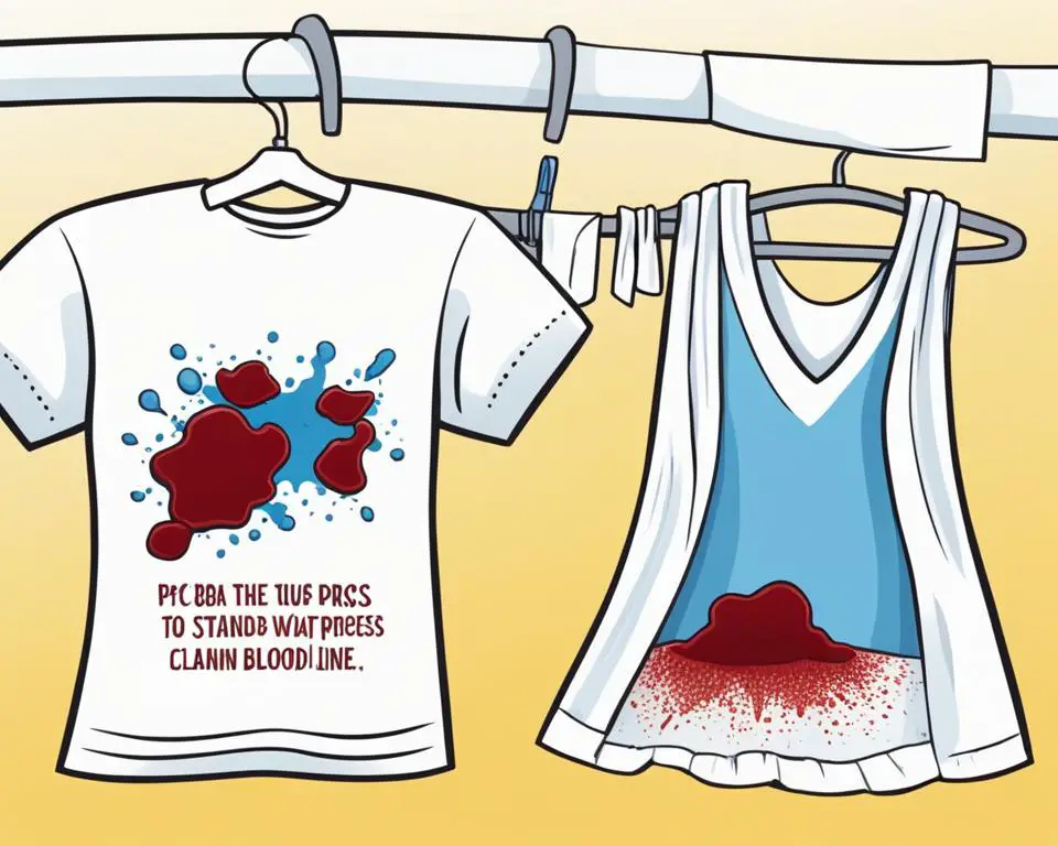 Cómo quitar manchas de sangre seca en ropa blanca