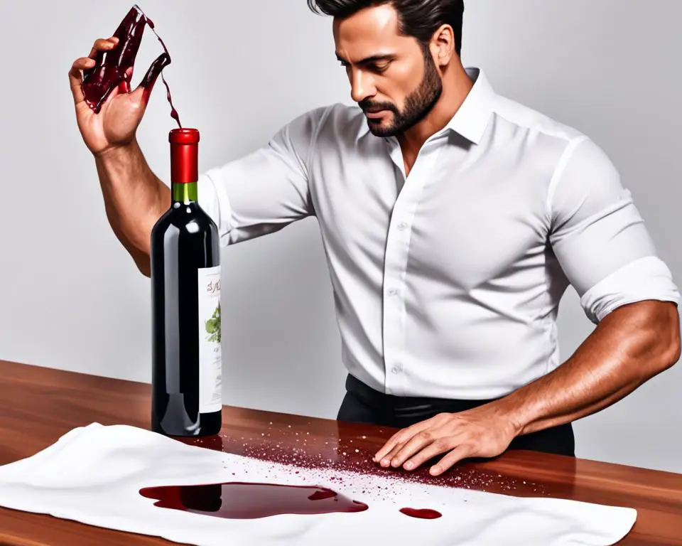 Cómo quitar manchas de vino tinto en la ropa