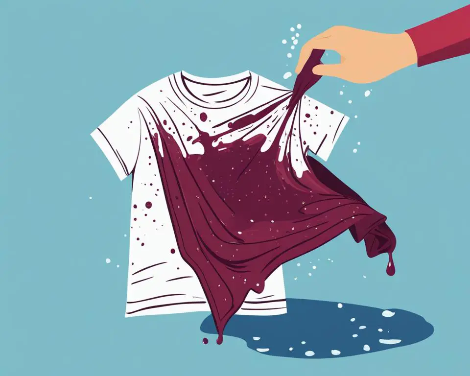 Cómo quitar manchas de vino en ropa de color