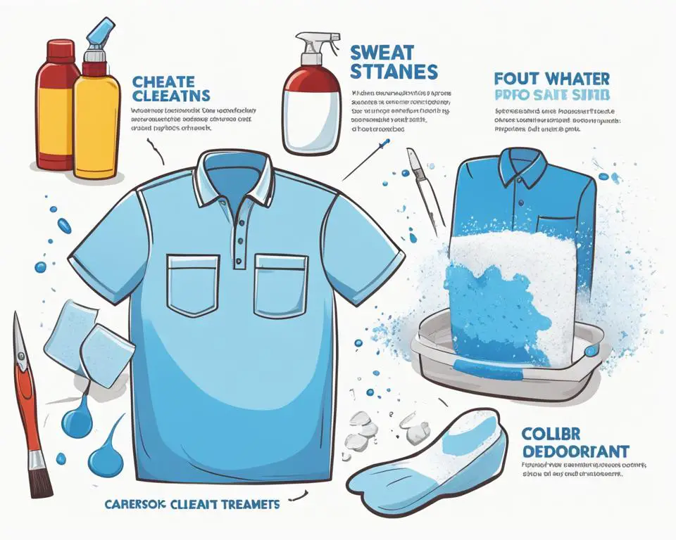 Cómo quitar manchas de sudor y desodorante en camisas