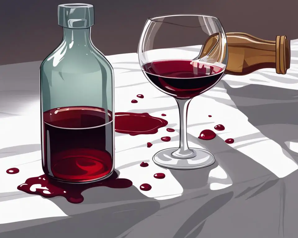 como quitar manchas de vino tinto con vinagre